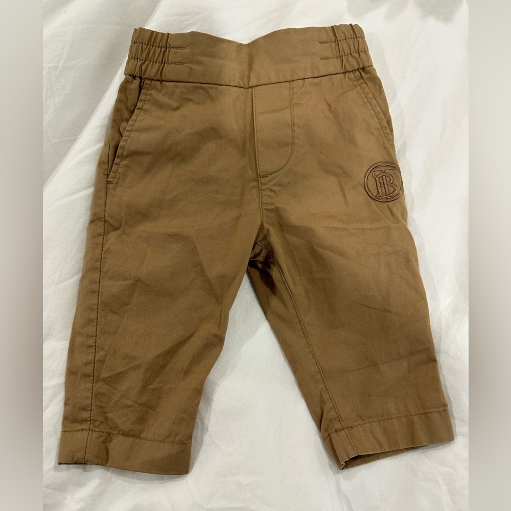 Authentic Burberry boys chino pants (6months)